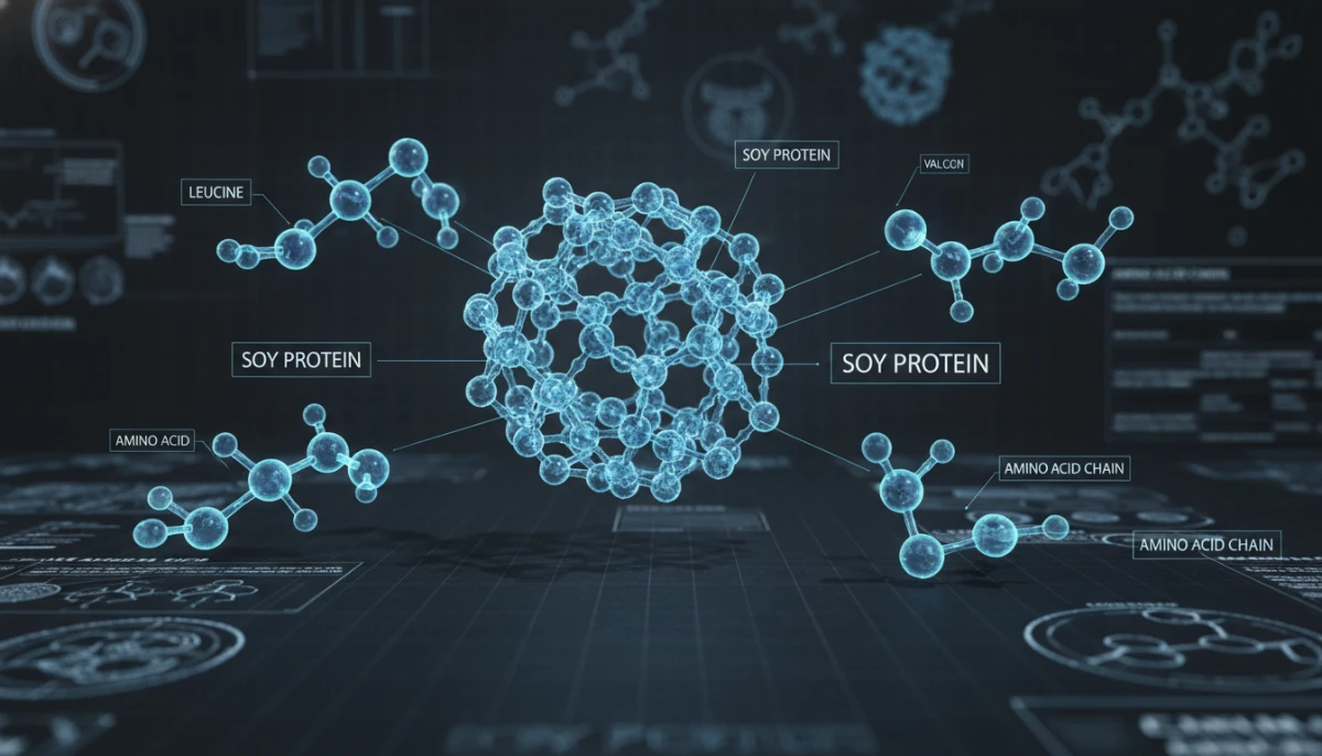 Soy protein molecular structure