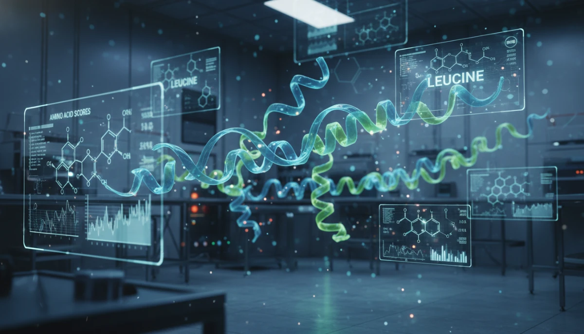 Scientific visualization of protein analysis