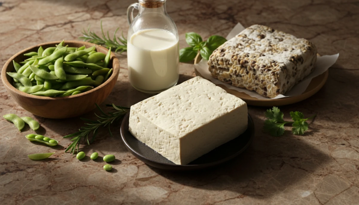 Nutritious non-GMO soy products