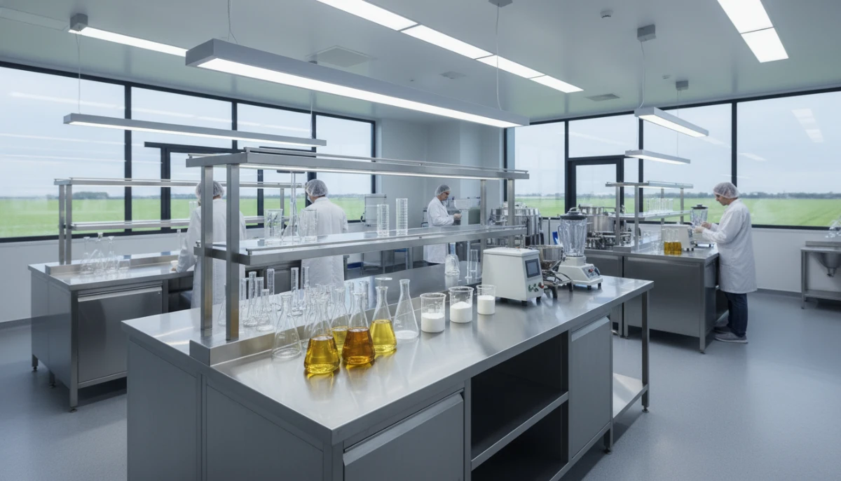 Industrial soy processing and refining equipment