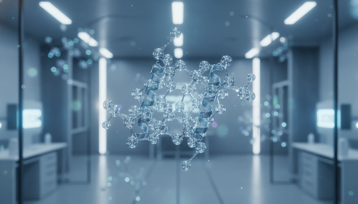 Molecular structure of soy protein isolate