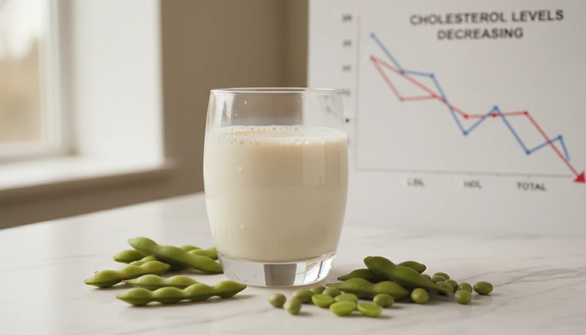 Soy protein and heart health visualization
