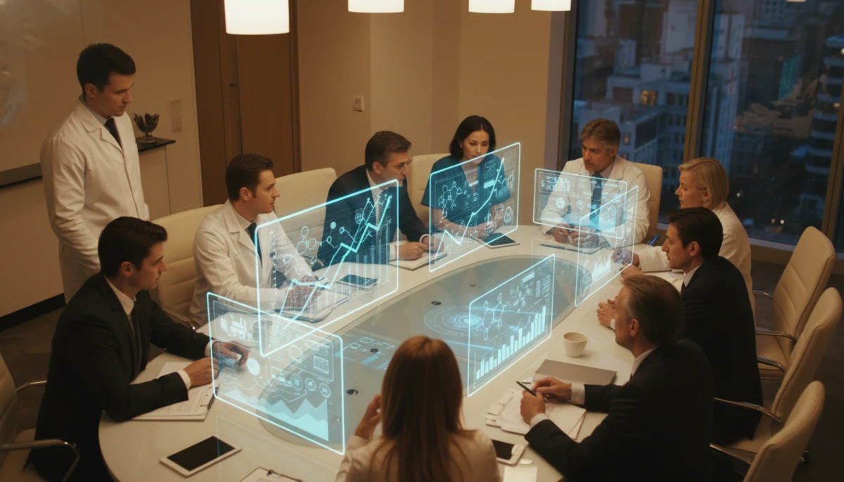 Scientific collaboration and data analysis in a professional setting