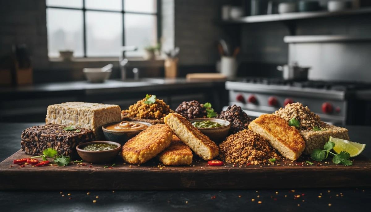 Fermented tempeh products