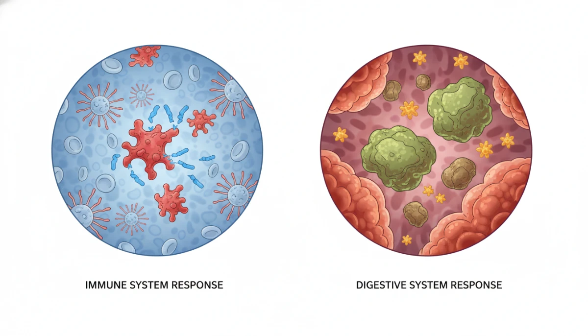 Comparison of soy allergy and soy intolerance mechanisms
