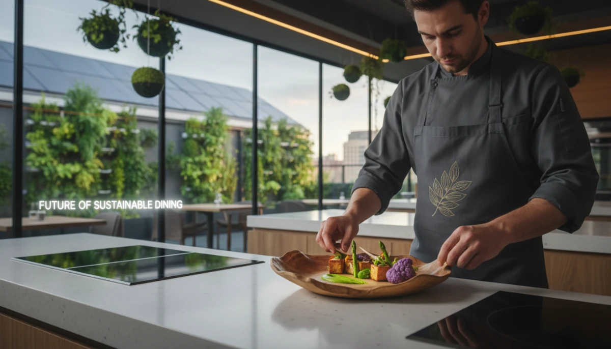 Sustainable future of dining with plant-based protein