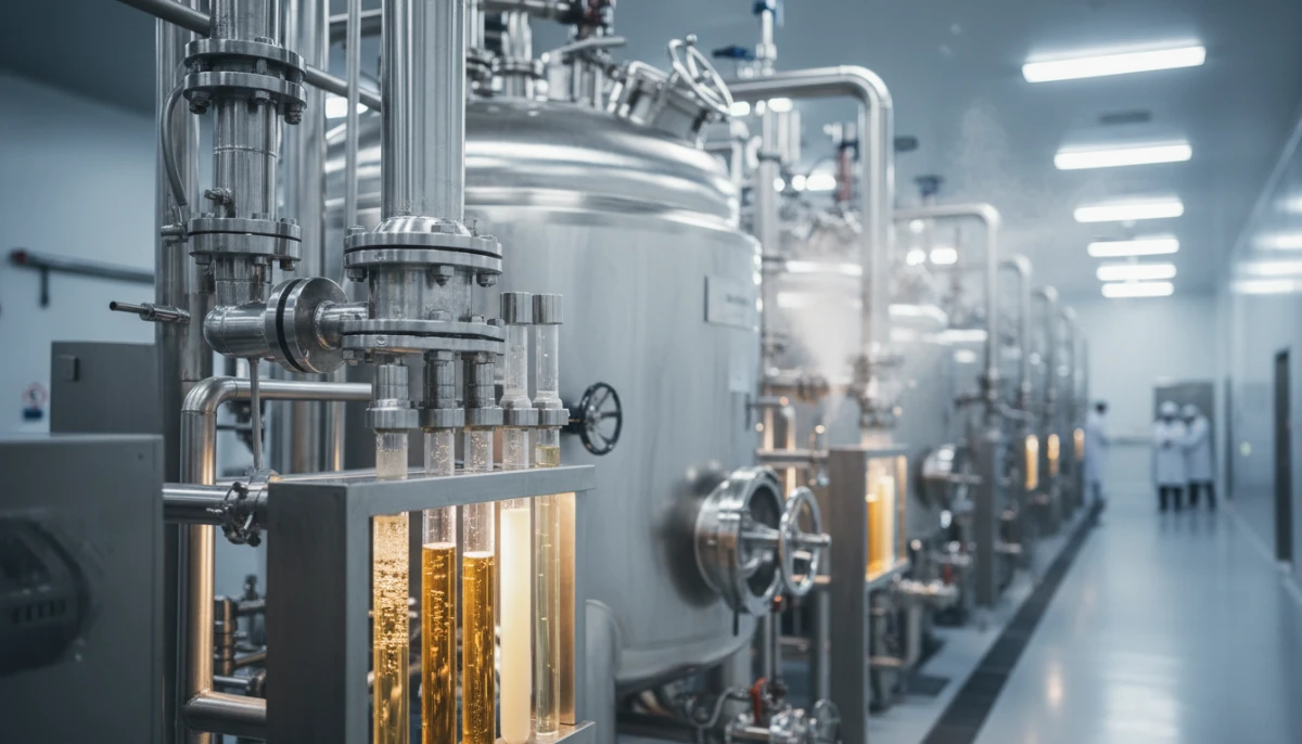 [Industrial soy protein isolate extraction facility]