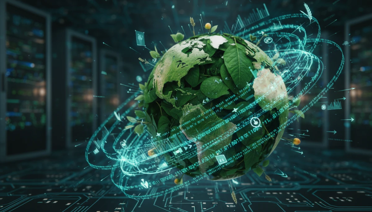 Symbolic representation of global soy supply chain transparency