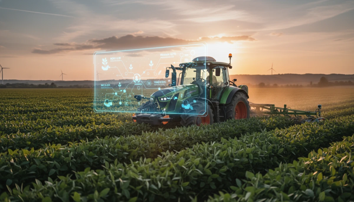 Precision technology in sustainable soy farming