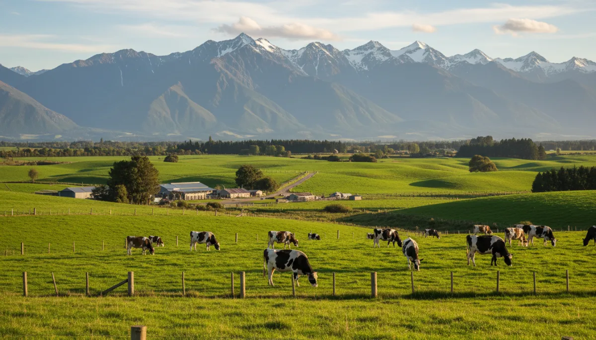 New Zealand agricultural landscape