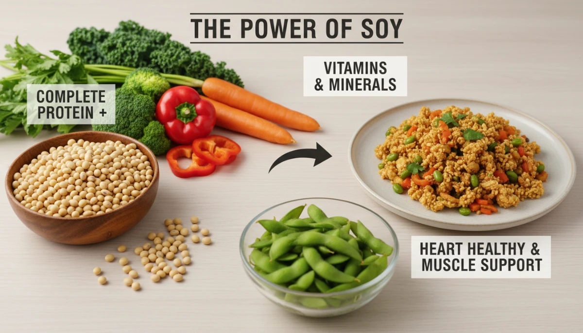 Nutritional benefits of soy