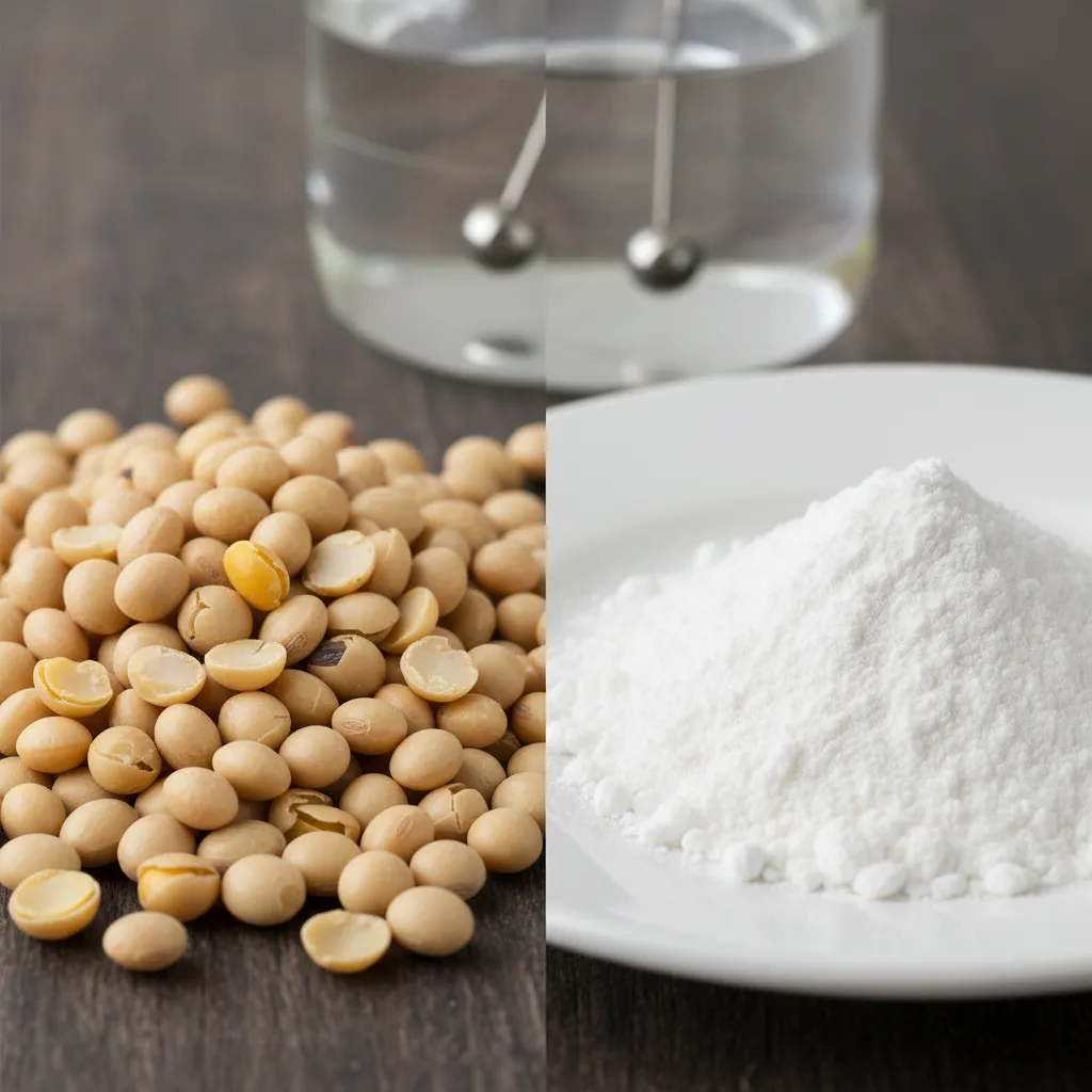 Raw Soybeans vs Soy Protein Isolate Powder