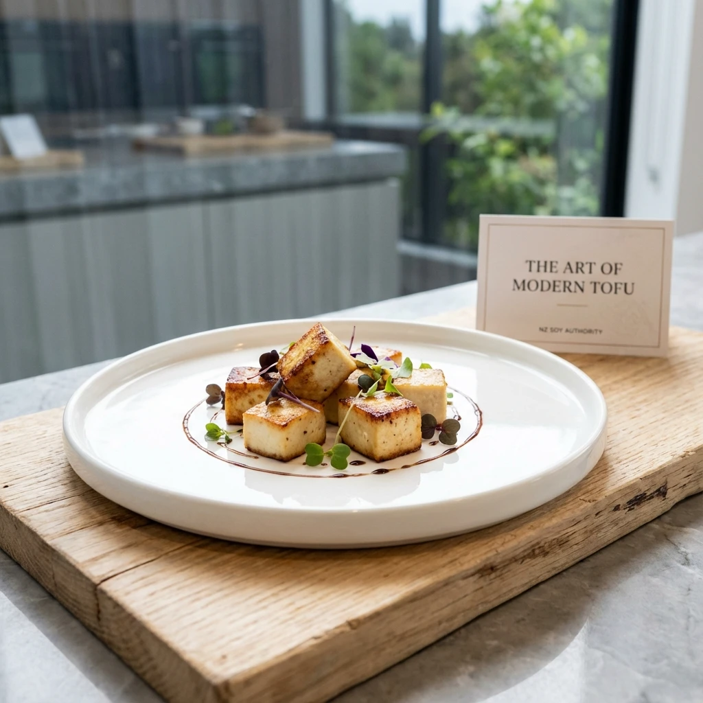 Fresh ingredients for cooking tofu in New Zealand