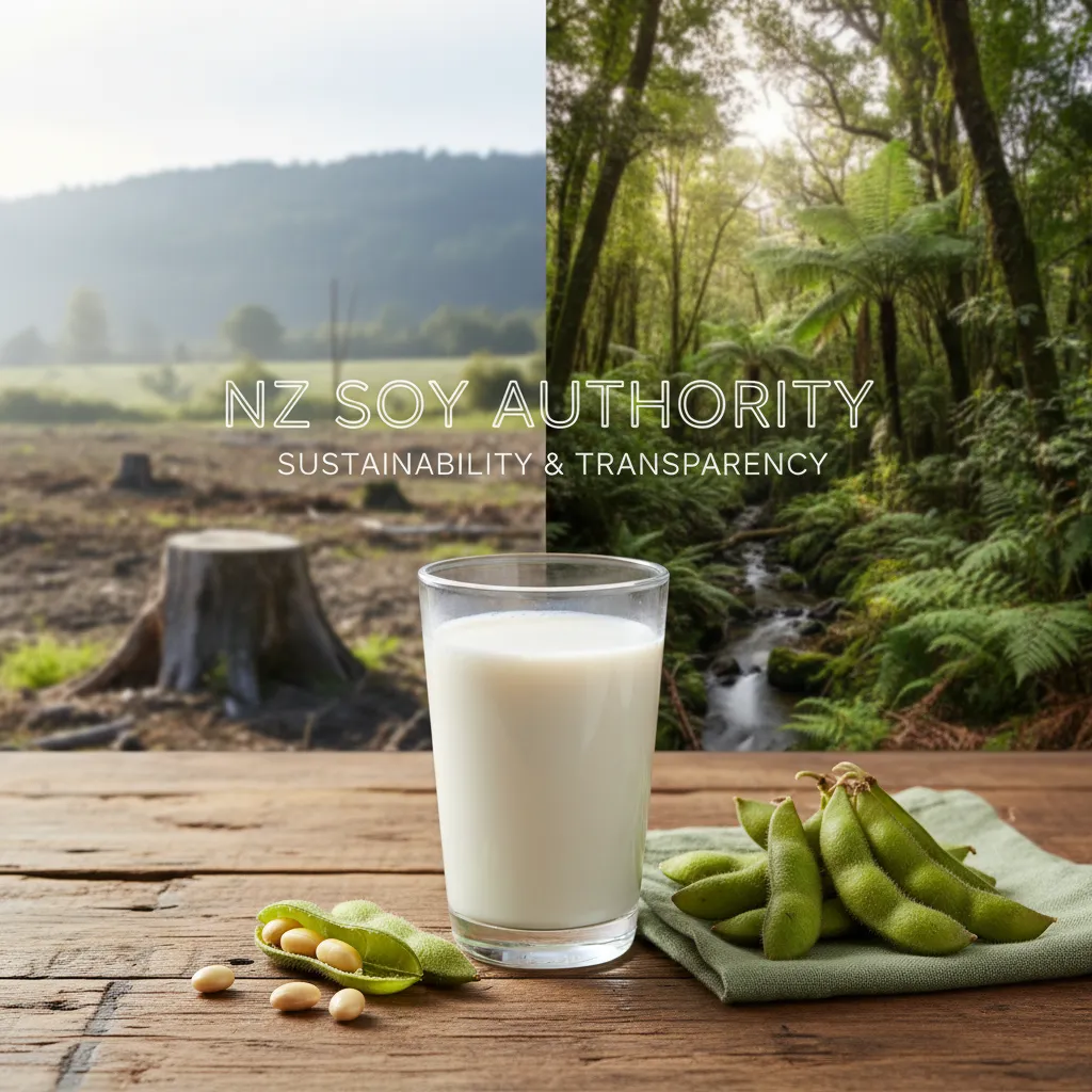 Sustainable kitchen setup focusing on plant-based ingredients