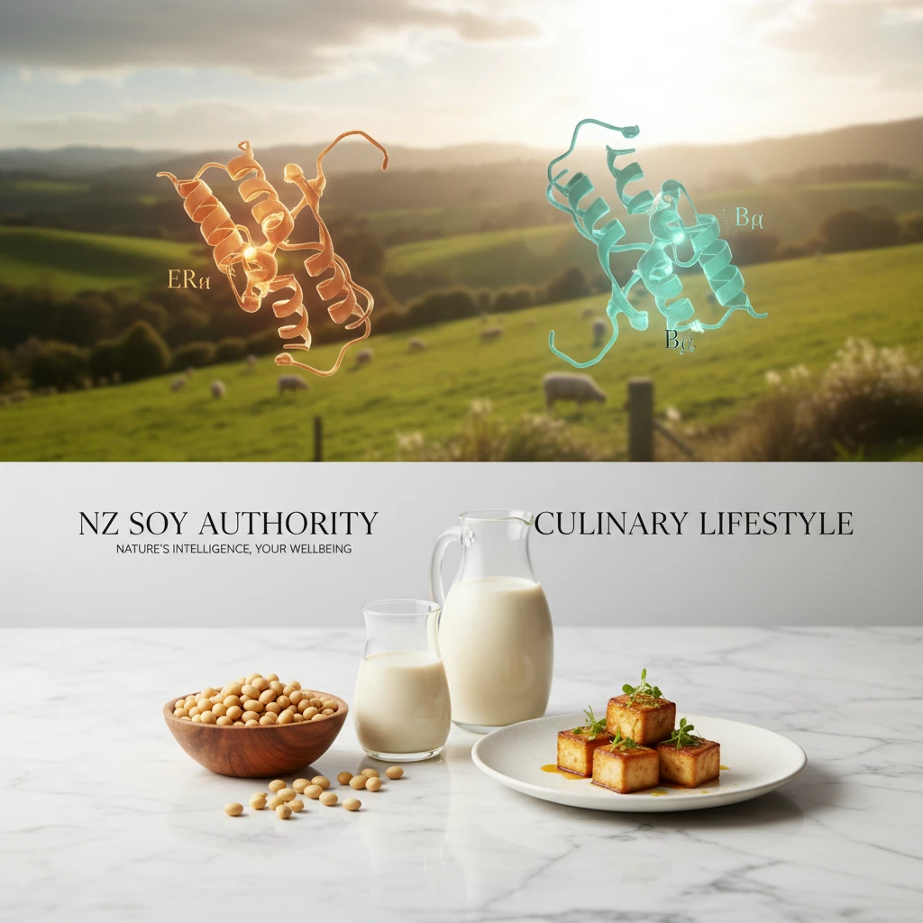 Lock and key mechanism of Soy Isoflavones and ER-Beta