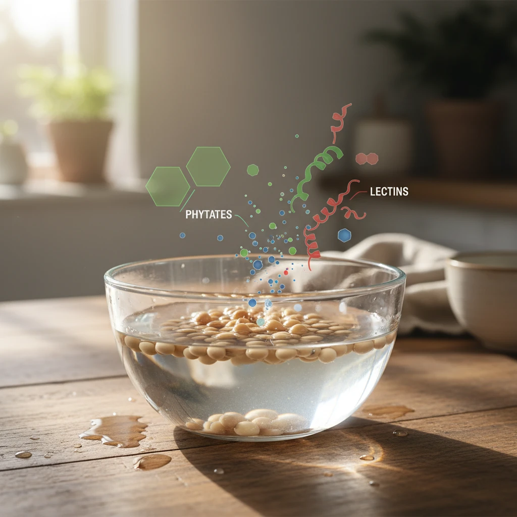 Soaking, Sprouting, and Cooking Legumes